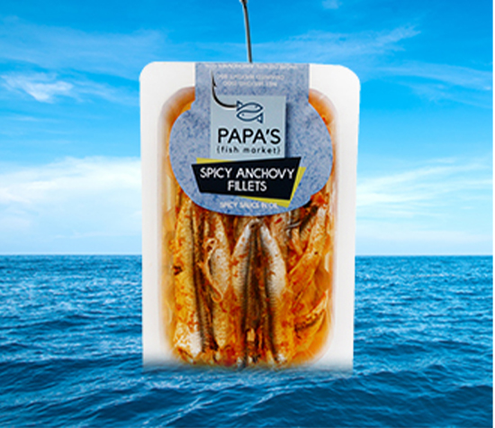 ANCHOVY FILLETS IN SPICY SAUCE 